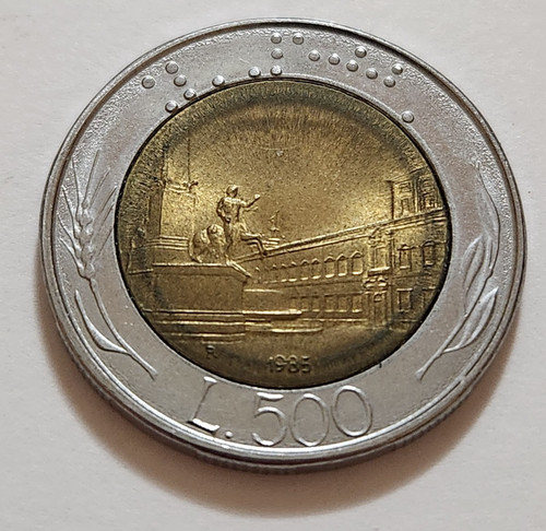 1985 italy 500 - italy, lire