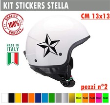Kit 2 Adesivi stella nautica