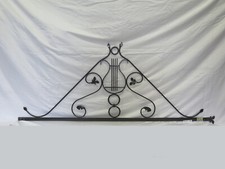 TESTIERA IN FERRO BATTUTO