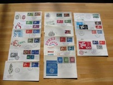 1961 Collezione Europa CEPT su FDC ANNATA COMPLETA !!! cat. euro 33 !!!