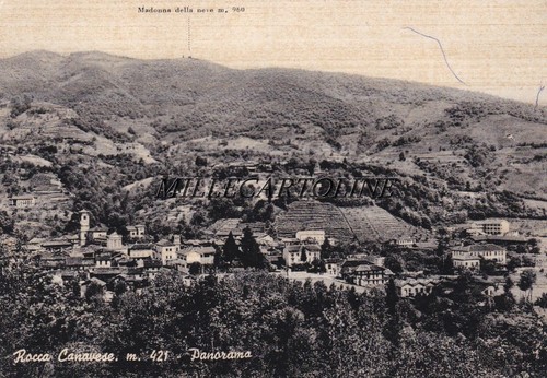 Rocca canavese panorama - rocca,
