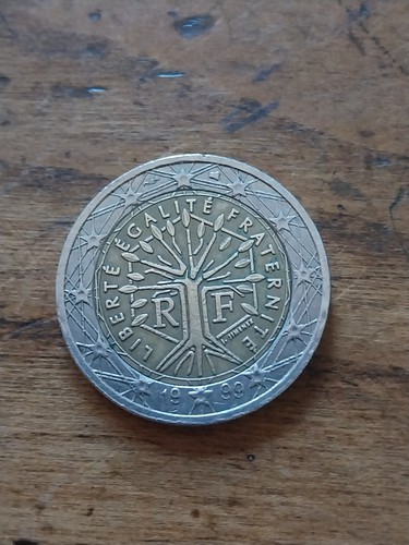 Pièce euro france 1999 rf - pièce,