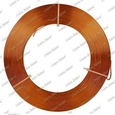 Filo alluminio piatto arancio