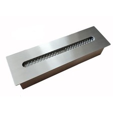 Bruciatore a Bioetanolo Liquido 33x10 cm Acciaio GMR