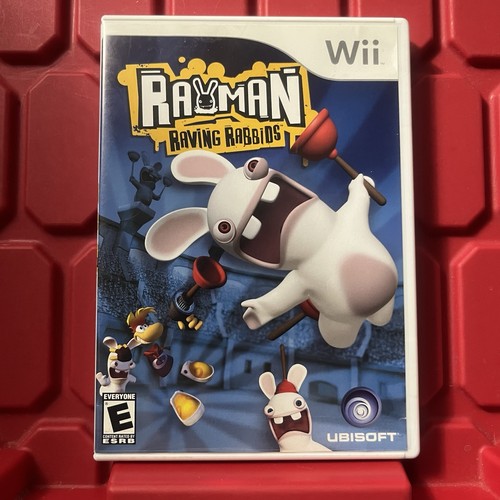 Rayman raving rabbids - rabbids, nintendo