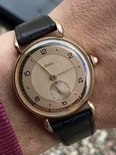 ESKA Art Deco 35 mm | Quadrante Salomon superiore 4 toni | Anse a goccia | Vintage anni 30/40