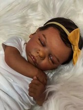 Baby doll reborn indian - doll, indian/afro