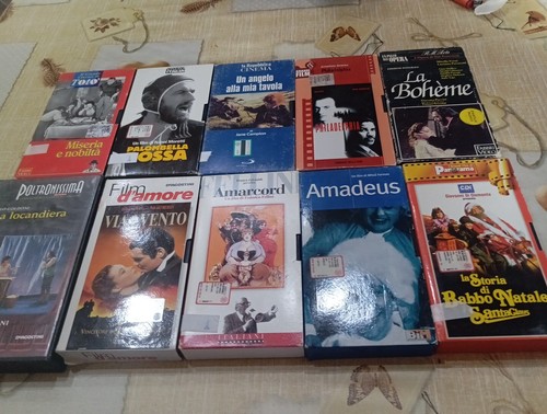 Lotto cassette vhs pezzi - vhs,