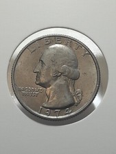 U.S.A QUARTER DOLLAR 1974