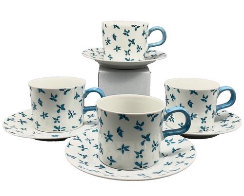 Set piattini tazzine piatte - 4,