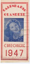 CALENDARIO OLANDESE -