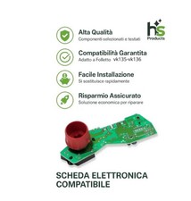 Scheda elettronica compatibile Vorwerk Folletto VK135 VK136 ricambio qualità