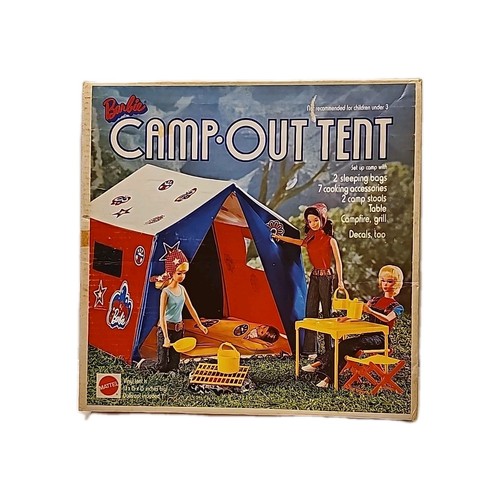 Mattel barbie camp out tenda - mattel,