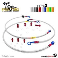 Kit tubi freno in treccia