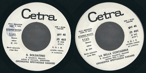 Disco giri orchestra - giri,