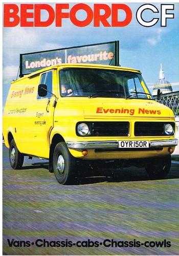 Bedford van chassis - bedford,