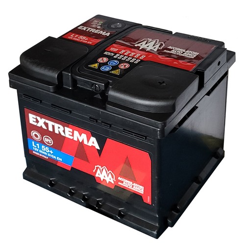 Batteria auto 55ah - 55ah, alto