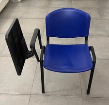 Sedia da ufficio con scrittoio ribaltabile per corsi/congressi