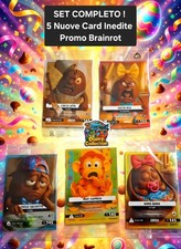 Set Completo 5 Carte Brainrot