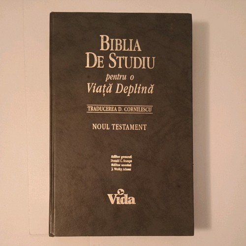 Romanian study bible - romanian, bible,
