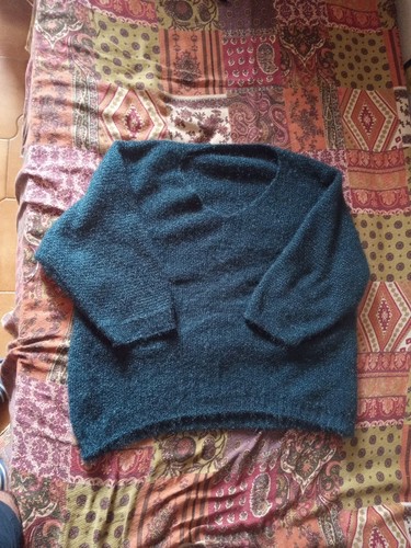 Maglione donna ragazza blu - maglione,