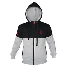 Felpa Uomo MILAN Prodotto Ufficiale Cotone Felpato - 4 Modelli