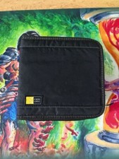 PORTA CD CD-ROM DVD TESSUTO NERO CASE LOGIC OTTIME CONDIZIONI