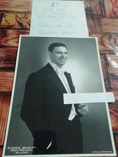 Piero GUELFI Basso foto gigante bianco nero autografo e dedica Teatro alla Scala