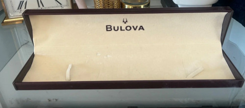 Bulova box scatola orologio - bulova,