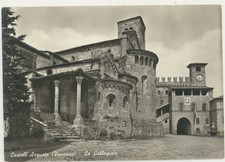CASTELL'ARQUATO- PIACENZA -LA COLLEGIATA  CARTOLINA