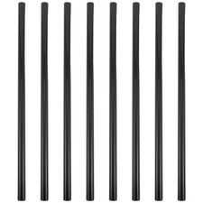 8 tubi in ferro nero per