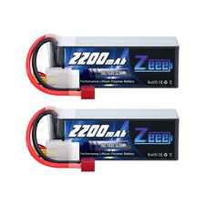 2x Zeee 4S Lipo batteria batteria T 14.8V 2200mAh 50C custodia morbida per RC auto drone