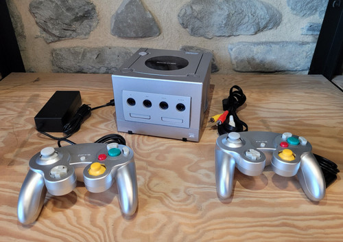 Nintendo gamecube argento con - gamecube,