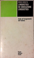 LINGUISTICA ED EDUCAZIONE