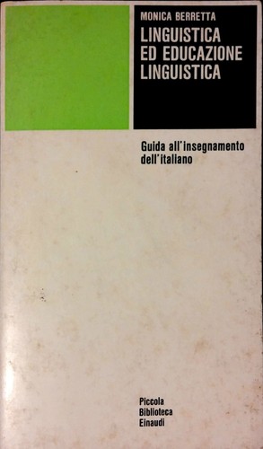Linguistica educazione - linguistica, ed