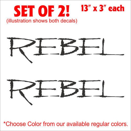 Rebel general car truck - rebel,