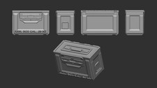 Ammo Box Cal. .50 M2 - 12 pc