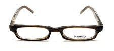 D'AMATO DZ115 BROWN EYEGLASSES SUNGLASSES FRAMES 48-19-140