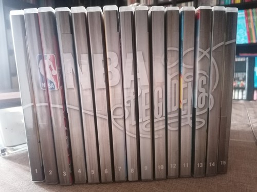 Nba legends completa 15 dvd - nba,