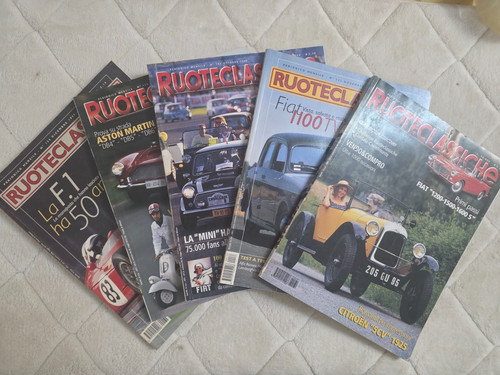 Lotto riviste ruoteclassiche - lotto,
