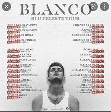 Biglietti concerto blanco - concerto,