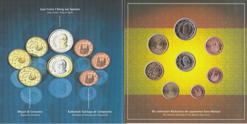 Spagna 1999 2002 euro - spagna, km