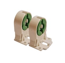 2 Portalampade T5  per tubi fluorescenti  Adattatori Lampada G5 Lampade da Ø16