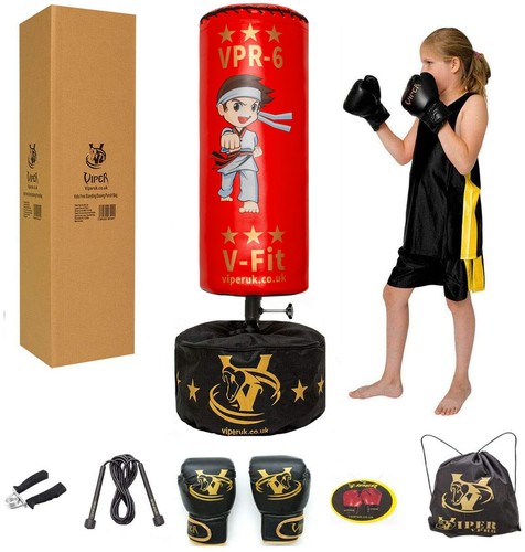 Set guanti junior sacco boxe