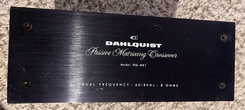 Dahlquist mx1 crossover a - dq-mx1,