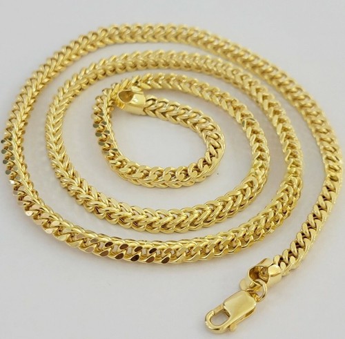 Collana franco vero oro - collana, giallo