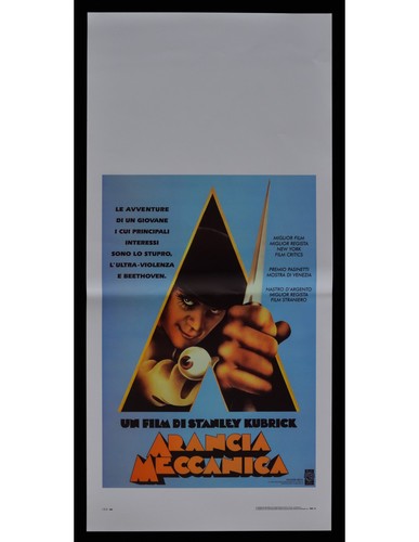 Locandina arancia meccanica - arancia,