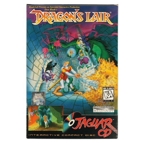 Dragon lair cd atari - dragon's,