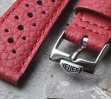 Cinturino rally rosso 22 mm