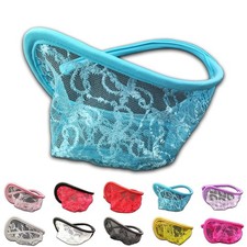 Slip uomo C string pizzo